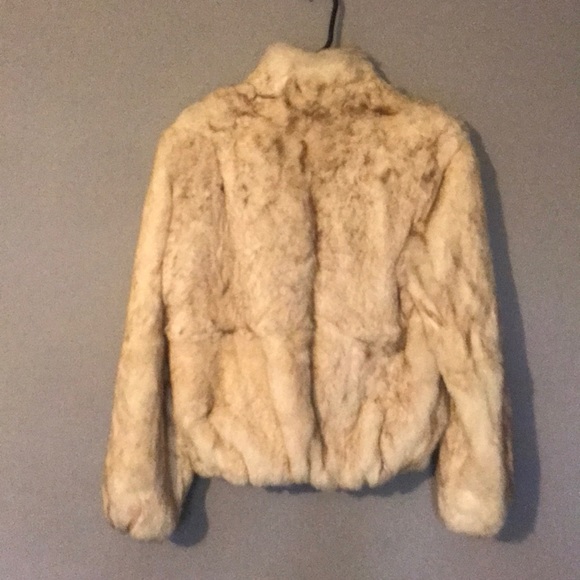 Vintage elan authentic rabbit fur coat medium - Picture 2 of 8
